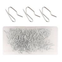 ราคา HL 60 ชิ้น Heavy Duty โลหะผ้าม่าน hook pin ตกแต่งหน้าต่างสําหรับ pinches จีบ Drapery (29487229933)