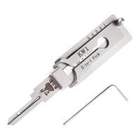 ราคา Hl Lishi 2 in 1 KW1 เครื่องมือช่างกุญแจสําหรับประตูบ้านล็อคพลเรือน (28220126339)