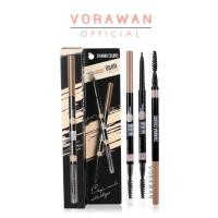 ราคา HF206 ซิวันน่า ดินสอเขียนคิ้ว Sivanna Colors Crayon Sources Automatique Eyebrow Pencil (5378453933)