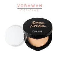 ราคา แป้งพัฟ คุมมัน Sivanna Super Cover Two Way Cake HF201 แป้งเค้กทูเวย์ (5438087545)