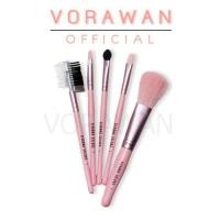 ราคา SIVANNA เซตแปรงแต่งหน้า 5 ชิ้น พร้อมซองใสซิปล็อค 1 ซอง BR01 BRUSH SET (17966649362)