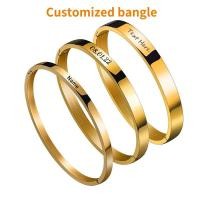 ราคา กําไลข้อมือสแตนเลส สลักชื่อ วันที่ กําหนดเอง สําหรับผู้ชาย และผู้หญิง (14762460179)