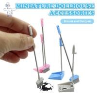 ราคา San 1 12 Dollhouse Miniature ไม้กวาดที่ตักขยะชุดตุ๊กตาเครื่องมือทําความสะอาดบ้านตกแต่งของเล่น Micro Life ฉากตกแต่ง Props POP (57308982787)