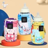 ราคา ซาน ยูเอสบี เครื่องอุ่นนมเดินทางรถเข็นเด็กถุงฉนวนขวดนมทารกเครื่องทําความร้อนทารกแรกเกิดแบบพกพาขวดให้อาหารอุ่น โผล่ (56308197454)