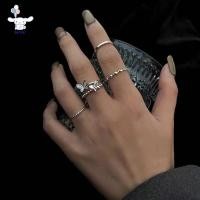 ราคา ชุดแหวนฮิปฮอปพังก์ ปรับแต่งได้ สำหรับสตรี โลหะ (56156996695)
