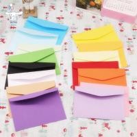 ราคา ซาน 10ชิ้น สีลูกกวาดโปสการ์ดเชิญงานแต่งงานซองจดหมายซองจดหมายกระดาษขนาดเล็ก ป๊อป (56059291123)