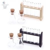 ราคา San 1 ชุด 1 12 Dollhouse Miniature Test Tube ถ้วยตวง Ra ห้องปฏิบัติการชุดตกแต่งของเล่นตุ๊กตาเครื่องใช้ในบ้าน POP (56059132231)