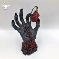ราคา San Berserk Hand of God เรซิ่นอะนิเมะรูป Berserk Guts L Action Figure ดาบหุ่นสะสมตุ๊กตาของเล่น POP (55758197505)