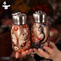 ราคา San ถ้วยฉนวนสแตนเลสแบบพกพา Thiened 300ml แก้วกาแฟรั่วขวดน้ําขนาดเล็กเดินทางกลางแจ้งสํานักงาน POP (55108264251)