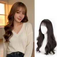 ราคา จัดส่งจากท้องถิ่น วิกผมยาวธรรมชาติผู้หญิงลอนใหญ่ ตรงหน้าม้าลอยบางเหมือนจริงใส่เต็มหัวพร้อมใช้ (43455021683)