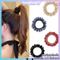 ราคา จัดส่งในพื้นที่ แฟชั่นคริสตัลที่มีสีสันผมหางม้ายางยืดยางรัดเครื่องประดับผม (42920728876)
