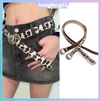 ราคา จัดส่งในพื้นที่ เข็มขัดวินเทจสำหรับผู้หญิง ดีไซน์หัวโลหะพิมพ์ลายเสือดาว (42018217214)