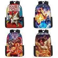 ราคา กระเป๋าเป้สะพายหลัง Burden Rooster Fighter แบบการ์ตูน ขนาด 20L ทำจากโพลีเอสเตอร์ เหมาะสำหรับนักเรียน (48408307982)