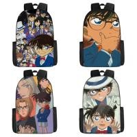 ราคา กระเป๋าเป้สะพายหลังนักเรียน Conan ขนาด 16 นิ้ว ออกแบบตามคาแรคเตอร์นักสืบโคนัน วัสดุโพลีเอสเตอร์ ลดภาระในการแบก (48008096071)