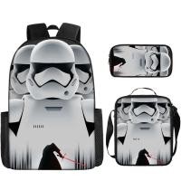 ราคา กระเป๋าเป้สะพายหลังการ์ตูน Star Wars ขนาด 16 นิ้ว ความจุ 20 ลิตร ออกแบบเพื่อลดภาระ พอดีกับนักเรียนประถมและมัธยม ผลิตจากโพลีเอสเตอร์ (43719369516)