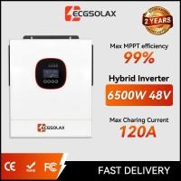 ราคา ECGSOLAX อินเวอร์เตอร์ไฮบริดออฟกริด 6 5KW 48V Pure Sine Wave Off grid On grid Solar Hybrid Inverter (48754332598)
