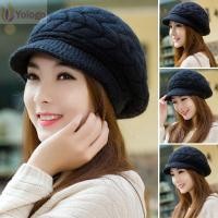 ราคา หมวกเบเร่ต์ YoloGo สำหรับผู้หญิง ออกแบบเพื่อกันลมและป้องกันความหนาว (56859175902)