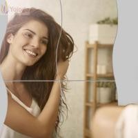 ราคา โยโลโก 6ชิ้นสติ๊กเกอร์ติดผนัง คลื่นอะคริลิกระจกสติ๊กเกอร์ สติ๊กเกอร์ติดผนังกาวตนเองกันน้ําเงินกระจกสติ๊กเกอร์ติดผนังห้องนั่งเ (55008798253)