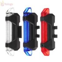 ราคา โยโลโก ไฟท้ายจักรยาน LED สีสันสดใส ใช้งานได้กับจักรยานเสือภูเขาและเมือง ชาร์จUSB กันน้ำ (54009250537)