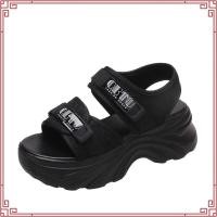 ราคา รองเท้าแตะส้นแบน Soft Sole Sandals Flat Sole Student Fashion Casual (29844584424)