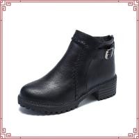 ราคา รองเท้าบูทสตรี SUEDE WITH ZIPPED SOLES 5P รองเท้าบูทส้นแบนสไตล์เกาหลี G300 (24898102290)