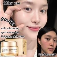 ราคา 377ครีมทาหน้า ครีมทาหน้าขาว ครีมทาฝ้า กรัม จุดด่างดำ กระ ลบเมลานิน บำรุงให้ผิวขาวอย่างรวดเร็ว melaninRemover Skin Whiten (43353961562)