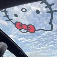 ราคา HelloKitty HelloKitty Hello Kitty Sunroof สติ๊กเกอร์สติ๊กเกอร์ติดผนังห้องนอนเด็กข้างเตียงหน้าต่างสติกเกอร์ประตูรถหน้าต่าง YOYU (46657839918)