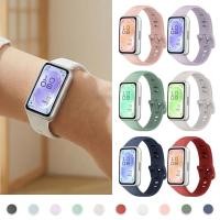 ราคา สายรัดยางนุ่มสําหรับ Huawei Band 11 Huawei Band 11 Pro สายรัดปรับเข็มขัดซิลิโคนสายรัดข้อมือสร้อยข้อมืออุปกรณ์เสริมสําหรับ Smartwatch Huawei Band 11 (45057080906)