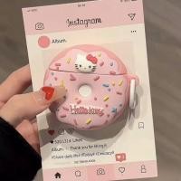 ราคา เคสหูฟัง Hello Kitty Doughnut AirPods4 1 2 3 สำหรับ Apple ไร้สาย Bluetooth AirPodsPro2 สำหรับผู้หญิง (27232837585)