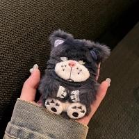 ราคา ตุ๊กตาแมวสีเทา 4 3 2 1 เคสหูฟัง AirPodsPro3 ฝาครอบป้องกันป้องกันการตก (56706960139)