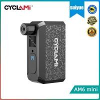 ราคา CYCLAMI AM6 เครื่องเติมลมไฟฟ้าขนาดเล็กสําหรับจักรยานภูเขาและถนน ปั๊มพกพา (45808498647)