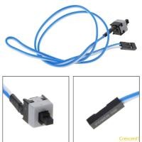 ราคา Crescent1 2 ชิ้นชุดเดสก์ท็อป PC เมนบอร์ด Restart Line Atx แชสซี Boot Cable สําหรับคอมพิวเตอร์ (48301000955)