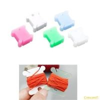 ราคา Crescent1 50 ชิ้นพลาสติกไหมขัดฟัน Bobbins ด้ายเย็บปักถักร้อย Bobbins 1 3x1 5in ด้าย Winder (47808193397)