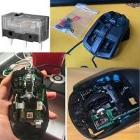 ราคา Crescent1 Mouse Micro Switch อะไหล่ Gold Contactor 80 ล้าน Click Life Gaming Mouse ปุ่ม Micro 3 Pin Blac (42179215282)