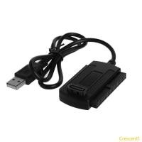 ราคา Crescent1 USB 2 0 ถึง IDE Converter อะแดปเตอร์สําหรับ 2 5 3 5 Hard Drive Disk HDD Plug สําหรับ Play Driver Needed (57207098489)