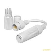 ราคา Crescent1 RJ45 ขั้วต่อกันน้ํา IP67 ตัวเชื่อมต่อสายเคเบิล ตัวขยายสายเคเบิล (56156684632)