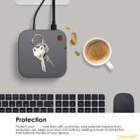 ราคา Crescent1 Full Coverage Shell สําหรับ 2024 miniM4 คอมพิวเตอร์โฮสต์เคสซิลิโคน (55807094889)
