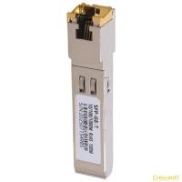 ราคา Crescent1 SFP โมดูล RJ45 Switcher SFP ทองแดง RJ45 SFP โมดูล Gbic 10 100 1000 Connector Gigabit Ethernet พอร์ต Replaceme (54307094913)