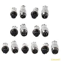 ราคา Crescent1 Gx16 Butting Aviation Male Connector ปลั๊กหญิง 2 3 4 5 6 7 8 Pin (52908173423)