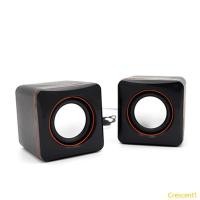 ราคา Crescent1 101Z Mini USB ลําโพงคอมพิวเตอร์ชุดลําโพงเพลงขนาดเล็กลําโพงภายนอก (46056708332)