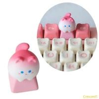 ราคา Crescent1 การ์ตูนกระต่ายรูป ESC Keycap 3D Keycap สําหรับ Crosses Axis Gaming Mechanical Keyboards (42229946541)