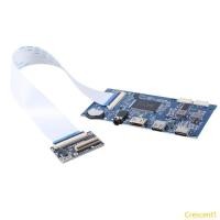ราคา Crescent1 แบบพกพา LCD Driver Board โน้ตบุ๊คหน้าจอ LCD Controller Board 30pin EDP สายไฟ (28844298723)