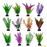 ราคา Crescent1 Aquarium ตกแต่งหญ้าเทียมสําหรับ FishTank พืชน้ําประดิษฐ์ (57758182540)