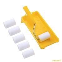 ราคา Crescent1 8 ชิ้น Mini Paint Roller แปรง 2 นิ้วเปลี่ยน Quick Rollers Absorption ฟองน้ําขนาดเล็กสําหรับมุมผนัง Furnitur (55058606291)