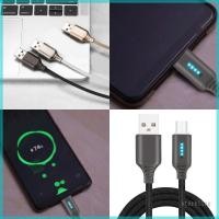 ราคา Star Metal USB to USB C Cable สายชาร์จพร้อมไฟ LED สายชาร์จเร็วสําหรับโทรศัพท์แท็บเล็ตแล็ปท็อป (54806719056)