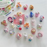 ราคา HelloKitty การ์ตูนน่ารักแหวนลูกปัด Niche Retro Sweet Cool สาวร้อนยืดหยุ่นปรับแหวนของขวัญหญิง HR0T (56358699331)