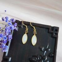 ราคา 2022สไตล์พระราชวังออกแบบนางฟ้าสีขาวหยกต่างหูCloisonneเคลือบต่างหูที่มีสีสันโบราณCheongsam Hanfu L2HE (41978651397)