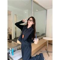 ราคา ชุดสูทสามชิ้น SoloExp สไตล์ตะวันตก ลายสก๊อต เหมาะสำหรับใส่งานและลำลอง (47155298922)