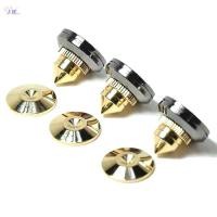 ราคา ZDF 4 ชิ้นลําโพงขาตั้งเท้า Spikes Mount ลําโพงกล่องเล็บ Pads Shoproof TH (55458973656)