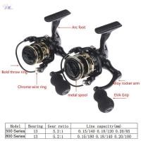 ราคา ZDF 500 800 Series EVA Grip รอกตกปลาน้ําหนักเบาพิเศษ 12 1BB อัตราทดเกียร์ความเร็วสูง 5 2 1 รอก TH (56304934705)